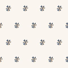 Doodle Floral Flower Seamless Pattern Background Modern Fashion Textile Fabric Surface Print