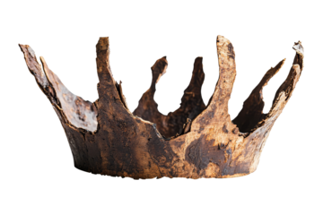 Rusty crown sculpture art gallery still life studio close-up