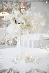table setting for a wedding