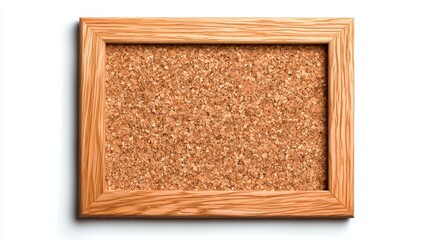 Fototapeta premium A textured cork board displaying various notes and reminders perfectly suited for home office and creative spaces