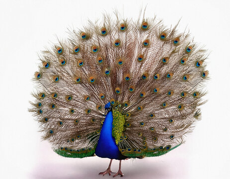 Generated image peacok bird