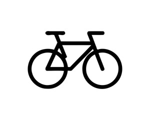 bicycle icon vector logo illustration