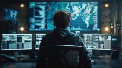 Monitoring global data trends with advanced technology in a high