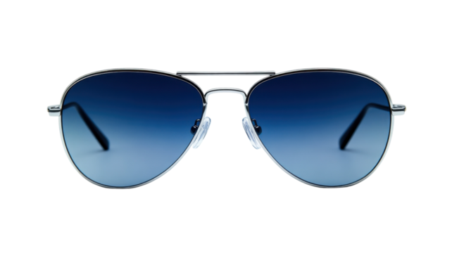Stylish aviator sunglasses with gradient lenses designed for sunny days