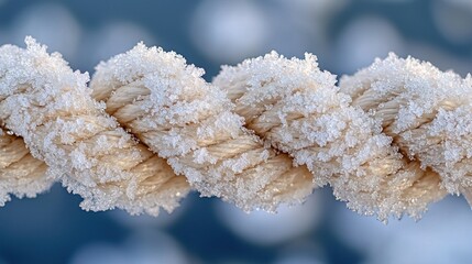 Frozen Rope on Water