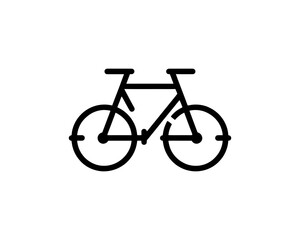 Fototapeta premium vintage bicycle isolated on white
