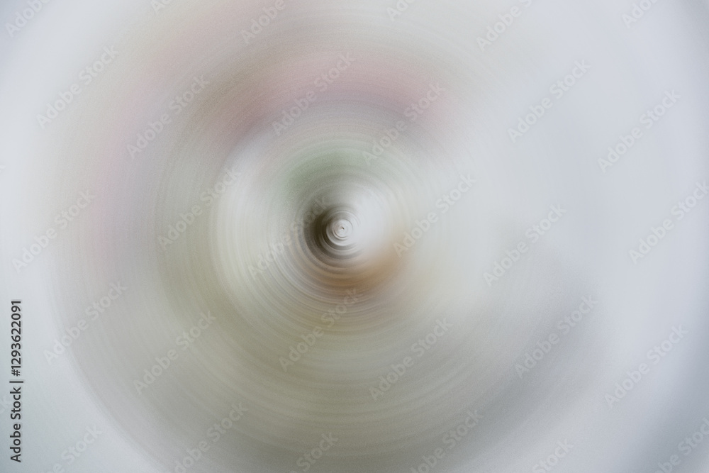 Poster spiraling colors and shapes creating a mesmerizing illusion in motion