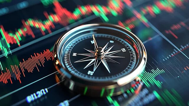 Financial Compass on Trading Charts