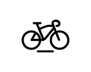 Fototapeta premium bicycle icon vector illustration