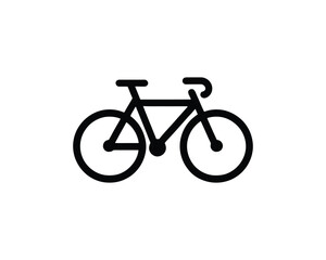 Fototapeta premium bicycle icon vector illustration