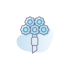 Bouquet  Vector icon