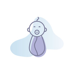 Baby  Vector icon