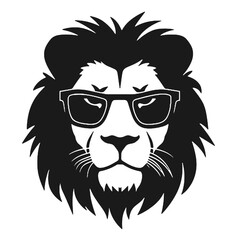 lion head vector illustration