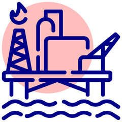 rtg vector mixed outline icon