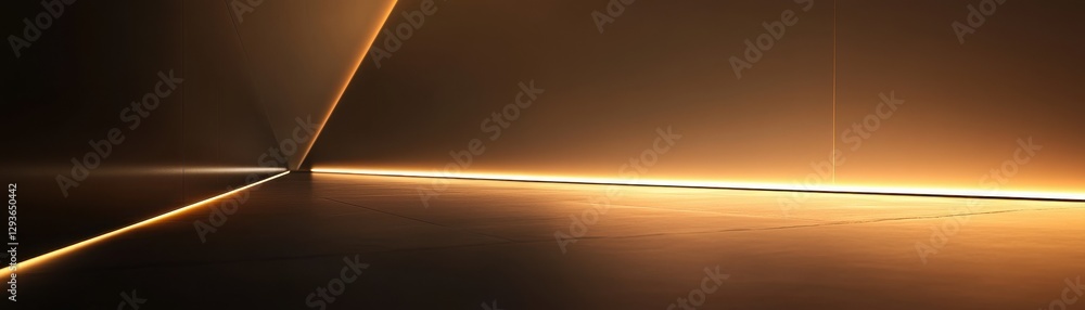 Poster golden light lines abstract background texture design