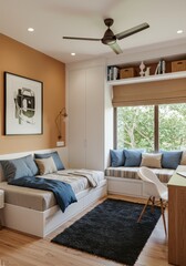 Fototapeta premium bedroom interior 
