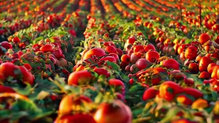 Bright holiday composition for happy celebrate la tomatina, abstract vivid composition consists of fictional unreal fantastic vision on background