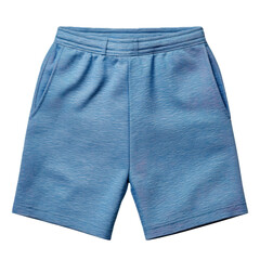 General Fashion , Remove Background ,Casual Blue Shorts for Summer Activities