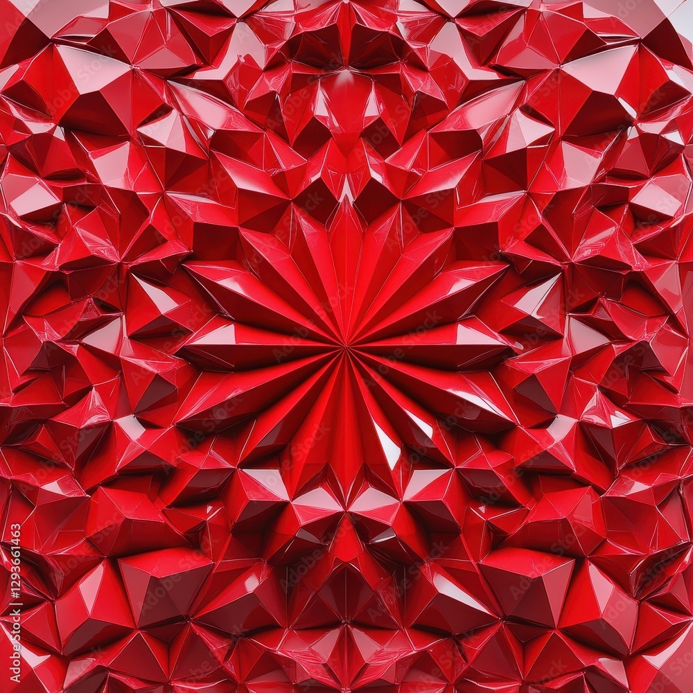 Poster red geometric pattern abstract background texture