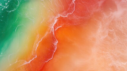 Vibrant blend of colors creates mesmerizing abstract background