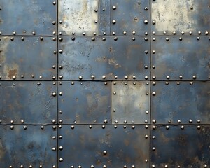 Armored Steel Panel Wall Texture