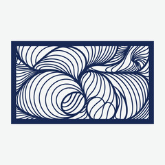 Mandala Wall Panel Laser Cut Design Wall art Wall Decoration Vector