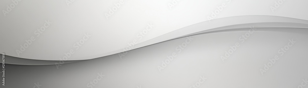 Aufkleber subtle grayscale wave abstract background
