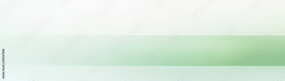 Poster subtle green and white gradient background: a soft and minimalist design