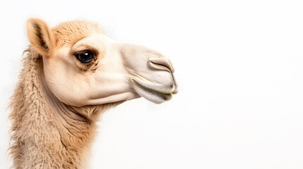 Obraz premium Camel portrait desert environment animal photography close-up view wildlife concept for seo impact