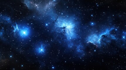 Obraz premium Deep space nebula cosmic clouds (3)