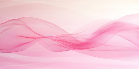 Abstract Pink Waves Background Flowing Design with Lines, Ideal for Minimalist Projects