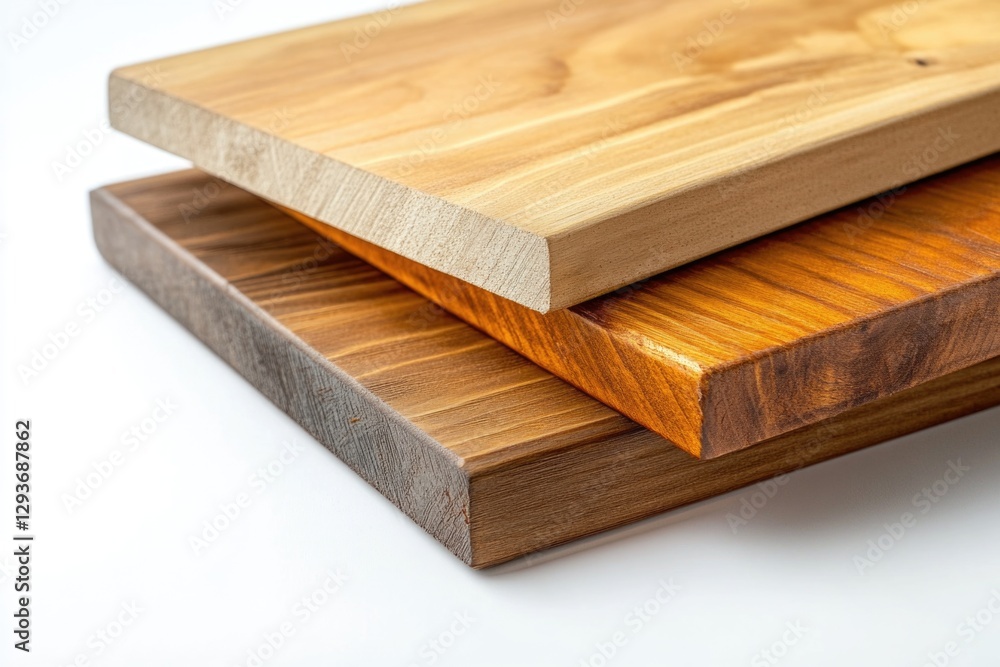 Poster A close-up view of a cutting board with a table background