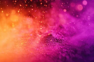 A detailed shot of a vibrant purple and orange patterned background, ideal for design and art projects