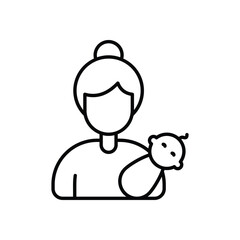 Mother Vector icon