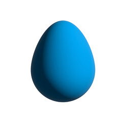 Easter Egg Isolate. 3d realistic Easter egg set. Colorful eggs icon