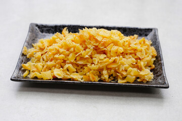 Dries cabbage leaves praserveg vegetables