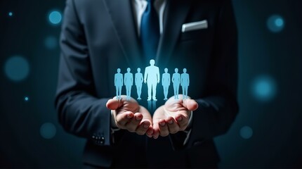 Business Leadership and Teamwork Innovation Concept - Professional Success and Growth