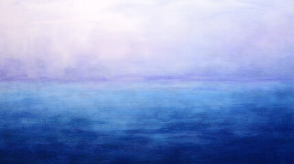 Obraz premium A blue ocean with a white sky