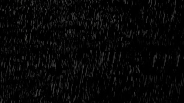 Transparencia de lluvia para video