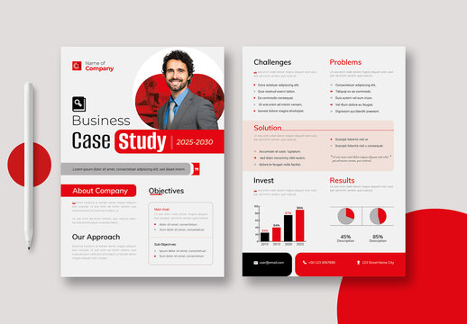 Case Study Template Layout