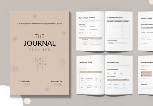 Journal Planner Template