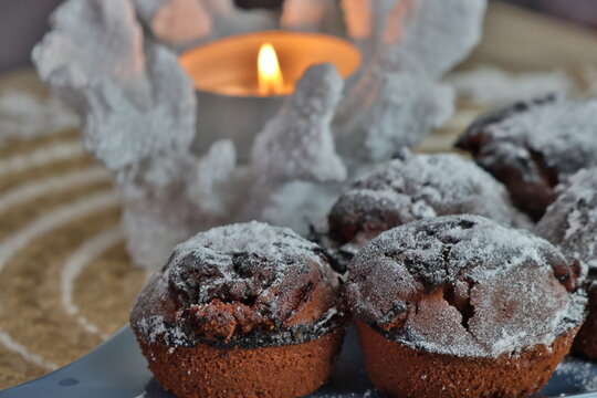 Muffinki, martwa natura,  dobre wnętrze