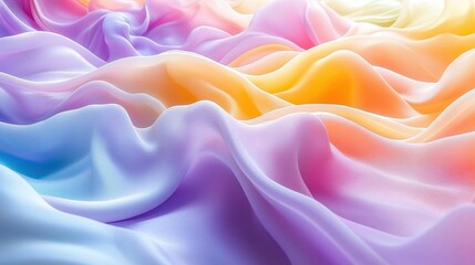 Obraz premium Colorful Gradient Fabric Texture