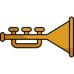 Music elemets and instruments icon 