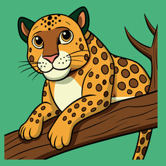 design illustration art vector icon cartoon jaguar © Wijack