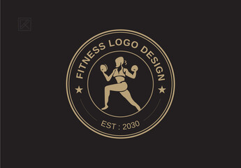 Fitness Logo For Women