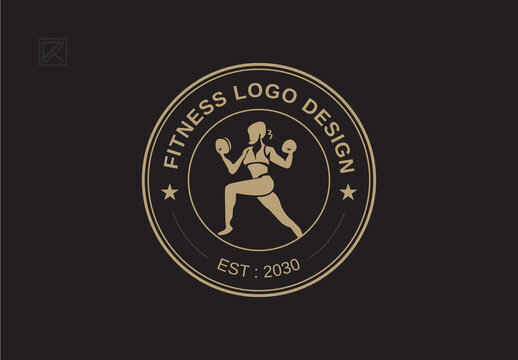 Fitness Logo For Women