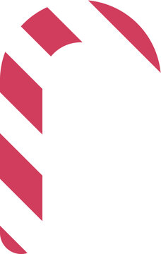 Candy cane vector illustration