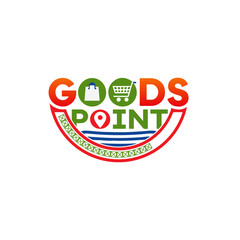 Creative Goods point logo design