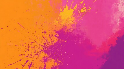 Obraz premium Abstract paint splatter explosion, vibrant colors